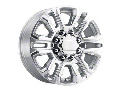 PR207 Chrome 8-Lug Wheel; 20x8.5; 47mm Offset (11-14 Sierra 2500 HD)