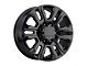 PR207 Gloss Black 8-Lug Wheel; 20x8.5; 47mm Offset (11-14 Sierra 3500 HD SRW)