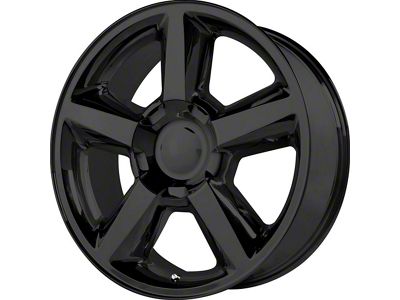 Performance Replicas PR131 Matte Black 6-Lug Wheel; 20x8.5; 31mm Offset (07-13 Silverado 1500)