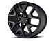 PR150 Matte Black 6-Lug Wheel; 22x9; 27mm Offset (07-13 Silverado 1500)