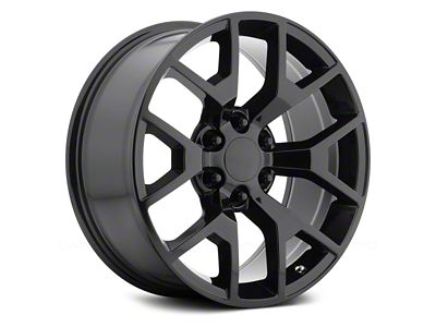 Performance Replicas PR169 Gloss Black 6-Lug Wheel; 20x9; 27mm Offset (07-13 Silverado 1500)