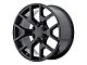 PR169 Gloss Black 6-Lug Wheel; 22x9; 28mm Offset (07-13 Silverado 1500)