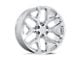 PR177 Chrome 6-Lug Wheel; 26x10; 24mm Offset (07-13 Silverado 1500)