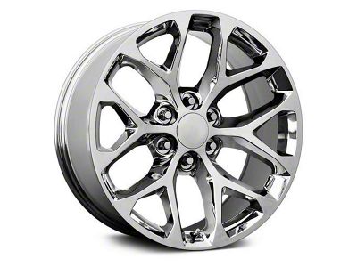 PR177 Chrome 6-Lug Wheel; 22x9; 24mm Offset (07-13 Silverado 1500)