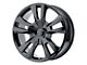 PR188 Gloss Black 6-Lug Wheel; 22x9; 24mm Offset (07-13 Silverado 1500)