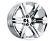 PR191 Chrome 6-Lug Wheel; 22x9; 24mm Offset (07-13 Silverado 1500)