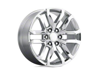 PR196 Polished 6-Lug Wheel; 20x9; 28mm Offset (07-13 Silverado 1500)