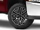 PR197 Gloss Black Milled 6-Lug Wheel; 22x9; 28mm Offset (07-13 Silverado 1500)