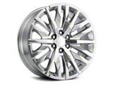 PR198 Polished 6-Lug Wheel; 22x9; 28mm Offset (07-13 Silverado 1500)