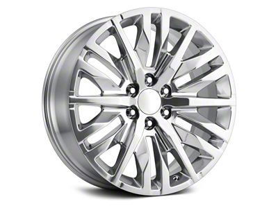 PR198 Polished 6-Lug Wheel; 22x9; 28mm Offset (07-13 Silverado 1500)