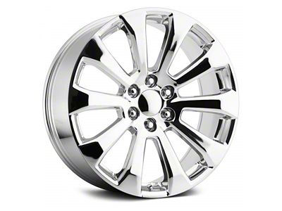 PR204 Chrome 6-Lug Wheel; 22x9; 28mm Offset (07-13 Silverado 1500)