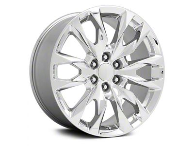 PR210 Chrome 6-Lug Wheel; 22x9; 28mm Offset (07-13 Silverado 1500)