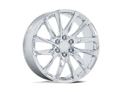 PR213 Chrome 6-Lug Wheel; 22x9; 28mm Offset (07-13 Silverado 1500)