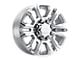 Performance Replicas PR207 Polished 8-Lug Wheel; 20x8.5; 47mm Offset (11-14 Silverado 3500 HD SRW)