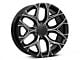 PR176 Gloss Black Milled 6-Lug Wheel; 22x9; 24mm Offset (07-14 Tahoe)