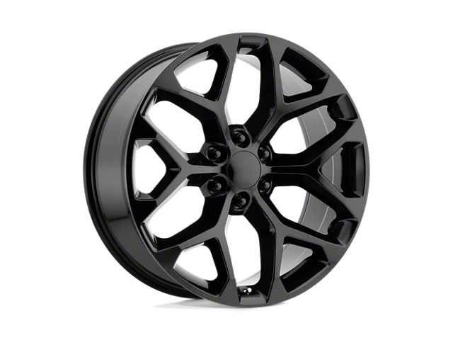 Performance Replicas PR176 Gloss Black 6-Lug Wheel; 28x10; 31mm Offset (07-14 Tahoe)