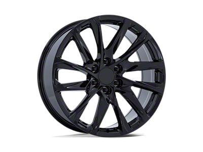 Performance Replicas PR213 Gloss Black 6-Lug Wheel; 26x10; 31mm Offset (07-14 Tahoe)