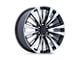 Performance Replicas PR226 Gloss Black and Polished 6-Lug Wheel; 24x10; 31mm Offset (07-14 Tahoe)