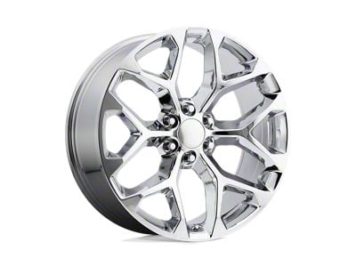 PR176 Chrome 6-Lug Wheel; 26x10; 24mm Offset (07-14 Yukon)