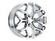 PR176 Chrome 6-Lug Wheel; 24x10; 24mm Offset (07-14 Yukon)