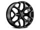 PR176 Gloss Black 6-Lug Wheel; 24x10; 24mm Offset (07-14 Yukon)