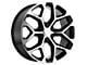 PR176 Gunmetal Machined 6-Lug Wheel; 22x9; 24mm Offset (07-14 Yukon)