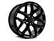 PR177 Gloss Black 6-Lug Wheel; 20x9; 24mm Offset (07-14 Yukon)