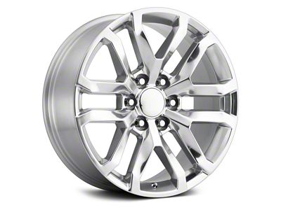 PR196 Chrome 6-Lug Wheel; 22x9; 24mm Offset (07-14 Yukon)