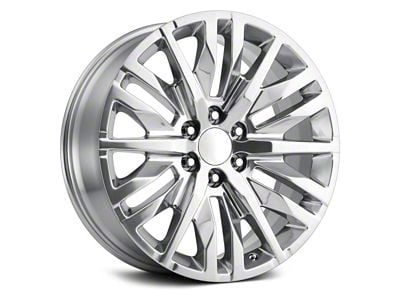 PR198 Polished 6-Lug Wheel; 22x9; 28mm Offset (07-14 Yukon)