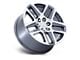 Performance Replicas PR203 Gunmetal Machined 6-Lug Wheel; 20x9; 28mm Offset (07-14 Yukon)