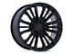 PR223 Gloss Black 6-Lug Wheel; 24x10; 28mm Offset (07-14 Yukon)