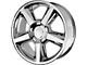 PR131 Chrome 6-Lug Wheel; 20x8.5; 31mm Offset (14-18 Sierra 1500)