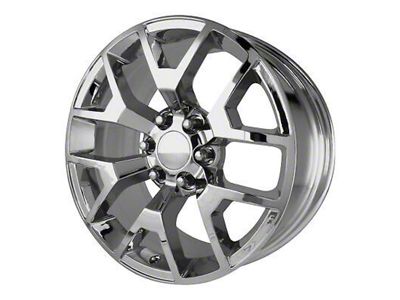 Performance Replicas PR150 Chrome 6-Lug Wheel; 22x9; 27mm Offset (14-18 Sierra 1500)