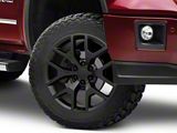 Performance Replicas PR169 Matte Black 6-Lug Wheel; 20x9; 27mm Offset (14-18 Sierra 1500)