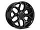 PR176 Gloss Black 6-Lug Wheel; 22x9; 24mm Offset (14-18 Sierra 1500)