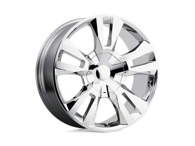 PR188 Chrome 6-Lug Wheel; 24x10; 31mm Offset (14-18 Sierra 1500)