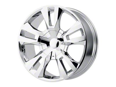 Performance Replicas PR188 Chrome 6-Lug Wheel; 22x9; 24mm Offset (14-18 Sierra 1500)