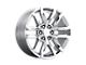 Performance Replicas PR196 Polished 6-Lug Wheel; 20x9; 28mm Offset (14-18 Sierra 1500)