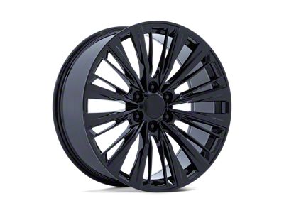 Performance Replicas PR226 Gloss Black 6-Lug Wheel; 22x9; 28mm Offset (14-18 Sierra 1500)