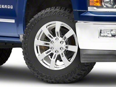 PR144 Chrome 6-Lug Wheel; 20x8.5; 31mm Offset (14-18 Silverado 1500)