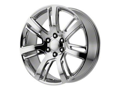 PR171 Chrome 6-Lug Wheel; 22x9; 24mm Offset (14-18 Silverado 1500)