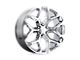 Performance Replicas PR176 Chrome 6-Lug Wheel; 26x10; 24mm Offset (14-18 Silverado 1500)