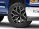 PR176 Gloss Black Milled 6-Lug Wheel; 22x9; 24mm Offset (14-18 Silverado 1500)