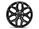 PR176 Gloss Black 6-Lug Wheel; 22x9; 24mm Offset (14-18 Silverado 1500)