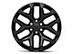 PR177 Gloss Black 6-Lug Wheel; 22x9; 24mm Offset (14-18 Silverado 1500)