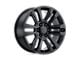 PR182 Gloss Black 6-Lug Wheel; 26x10; 31mm Offset (14-18 Silverado 1500)