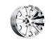 PR190 Chrome 6-Lug Wheel; 24x10; 30mm Offset (14-18 Silverado 1500)