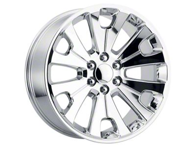 PR190 Chrome 6-Lug Wheel; 22x9; 24mm Offset (14-18 Silverado 1500)