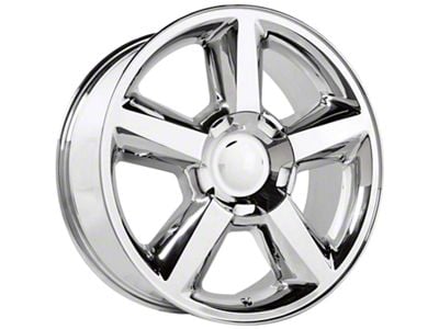 PR131 Chrome 6-Lug Wheel; 22x10; 31mm Offset (15-20 Tahoe)