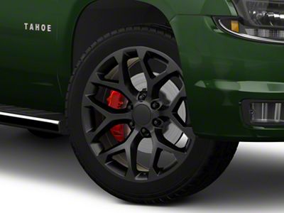 PR176 Matte Black 6-Lug Wheel; 20x9; 24mm Offset (15-20 Tahoe)